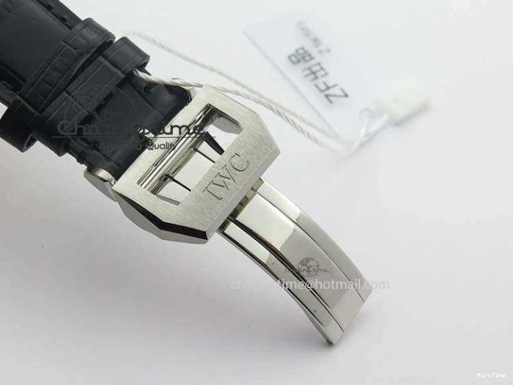 MIROTIME 0410 Portuguese Chrono IW371432 “Laureus” ZF 1:1 Best Edition On Black Leather Strap A79350 (Slim Movement) WaterResistant 7262